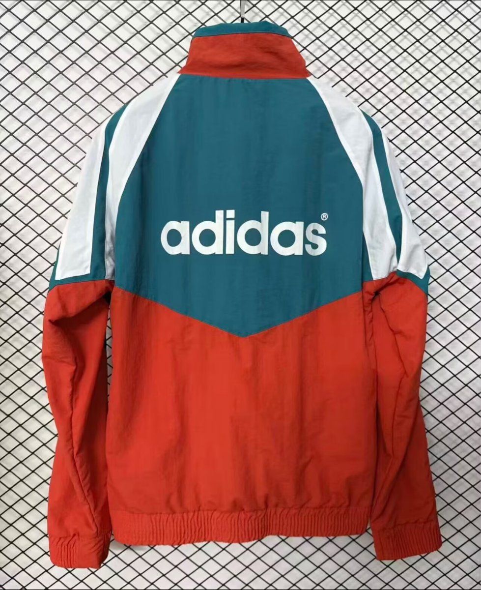 Retro 92/93 Liverpool Centenary Full Zipper Rain Jacket
