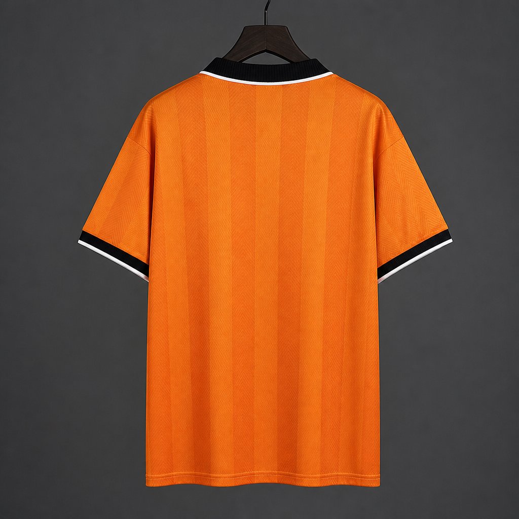 Retro 99/02 Alaves Away Orange Jersey