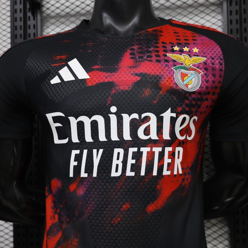 Player Version 26/27 Benfica Black Red Pre-Match Jersey