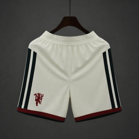 Player Version 26/27 Manchester United Third White Shorts