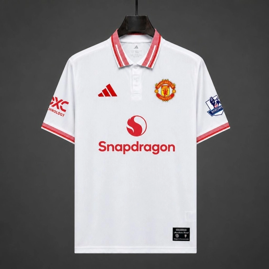 26/27 Manchester United  White Polo Jersey