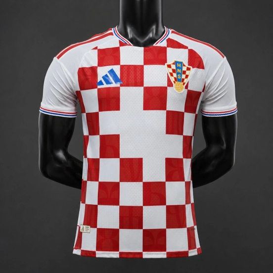Player Version 26/27 Croatia Home Red White Jersey
