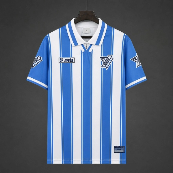 Retro 2000 CA Cerro Home Blue Stripes Jersey